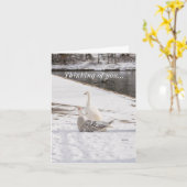 Carte Whats Up Goose (Fleur jaune)