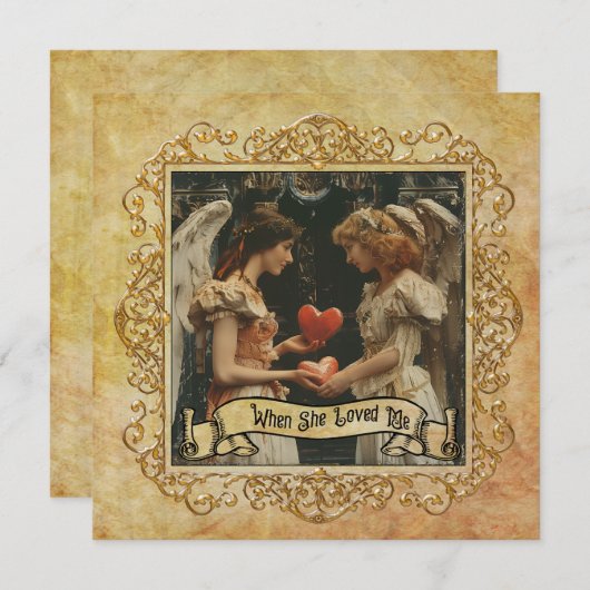 Carte When She Loved Me (Devant / Derrière)