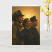 Carte "Where Courage Stands United" Sympathy (Fleur jaune)