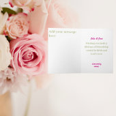 Carte Where fatih blooms love grows