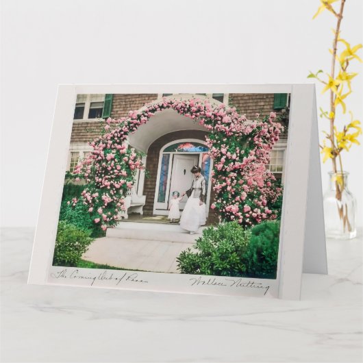 Carte Where flowers bloom so does hope.  (Fleur jaune)