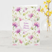 Carte Where Learning Blossoms (Fleur jaune)