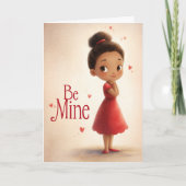 Carte Where My Heart Rests Valentine Card (Devant)