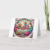 Carte Whimsal Weirdos Anniversaire Bash (Dos)