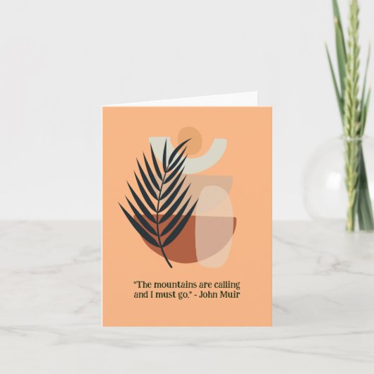 Carte Whimsical Boho Floral Blank Nature Lots (Devant)