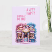 Carte Whimsical Cake Shop My Little Princess Cakes (Devant)