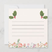 Carte Whimsical Cheer  (Dos)