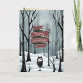 Carte Whimsical Christmas Reiner Personnaliser-abl (Dos)