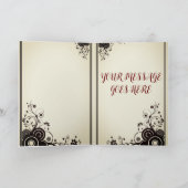 Carte Whimsical Christmas Reiner Personnaliser-abl (Intérieur)