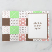 Carte Whimsical d'anniversaire Boho personnalisé (Intérieur)