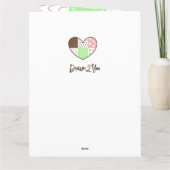 Carte Whimsical d'anniversaire Boho personnalisé (Dos)