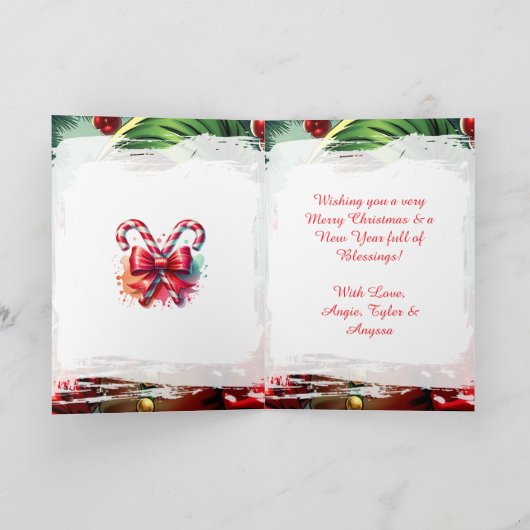 Carte Whimsical Elf | Personalized Christmas (Intérieur)