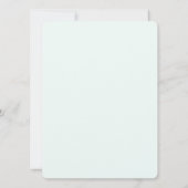 Carte Whimsical Flat Christmas Card – Cute Holiday Cheer (Dos)