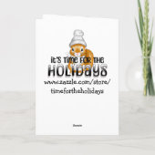 Carte Whimsical Frosted Cake Personnalisé Anniversaire (Dos)