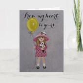 Carte Whimsical Get Well/ Greeting (Devant)