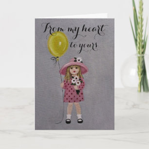 Carte Whimsical Get Well/ Greeting