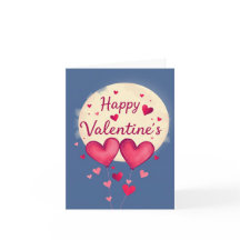 Whimsical Hearts & Moonlight Valentine's Day