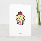Carte Whimsical Joyeux Anniversaire (Dos)
