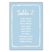 Carte Whimsical Simple Light Blue Seing (Dos)