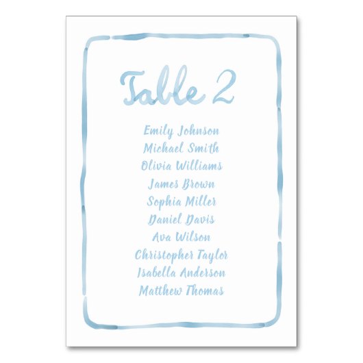 Carte Whimsical Simple Light Blue Seing (Par défaut)