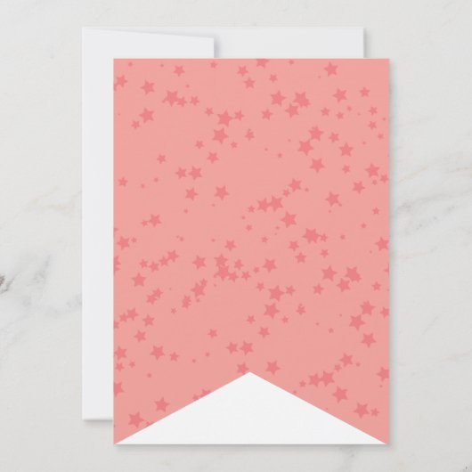 Carte Whimsical Sweet Fairy Princesse Fille Fête d'anniv (Dos)