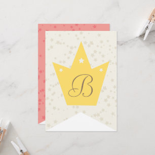 Carte Whimsical Sweet Fairy Princesse Fille Fête d'anniv