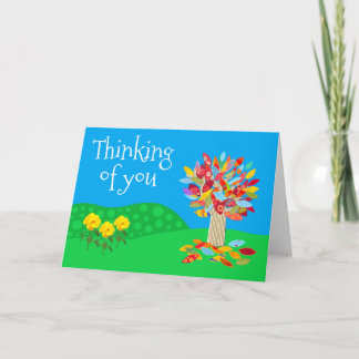 Carte Whimsical Thinking of You card by Jo Images