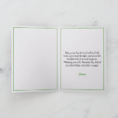 Carte Whimsical Three Green Gnomes St Patrick's Day (Intérieur)