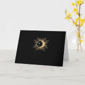Carte Whimsigoth Sun Moon Space Classic (Fleur jaune)