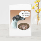 Carte Whippet Turquie (Fleur jaune)