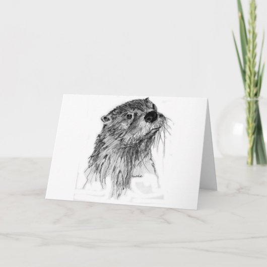 Carte Whiskers Otter (Devant)
