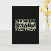Carte Whiskey Tango Foxtrot WTF Camouflage vert (Fleur jaune)