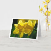 Carte Whisper (Fleur jaune)