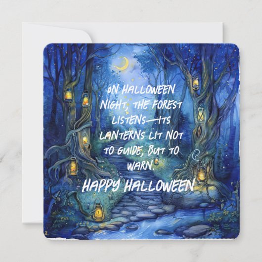 Carte Whispers in the Hollow - The Lantern Path (Devant)