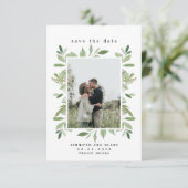 Carte Whispers of Spring Photo Wedding Enregistrer la da (Debout devant)