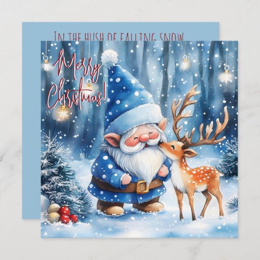 Carte Whispers of Winter Magic (Devant / Derrière)