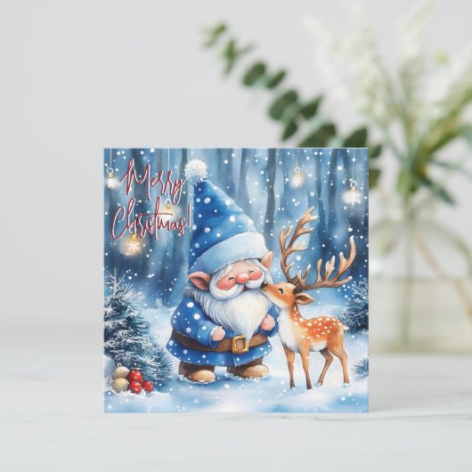 Carte Whispers of Winter Magic (Debout devant)