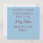 Carte Whispers of Winter Magic (Dos)