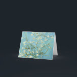 Carte White almond blossom by Vincent Van Gogh<br><div class="desc">White almond blossomagainst a bright blue sky in spring time. Oil on canvas by famous Dutch painter Vincent Van Gogh.</div>