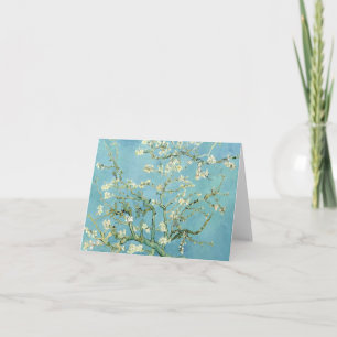 Carte White almond blossom by Vincent Van Gogh
