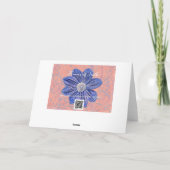 Carte White Calla Lily Art Faith Bible Verse Pensées (Dos)