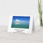 Carte White cloud over (Dos)