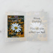 Carte White Daisy et Blackeyed Susans (Intérieur)