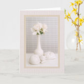 Carte White gardenias & friends (Fleur jaune)