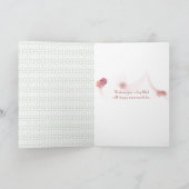 Carte White persian cat on chair Name day (Intérieur)