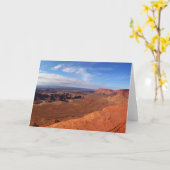 Carte White Rim Vue sur le parc national des Canyonlands (Fleur jaune)