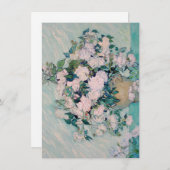 Carte White Roses-1890-Vincent van Gogh (Devant / Derrière)