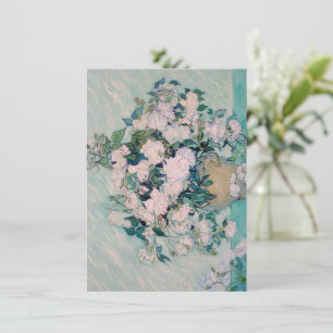 Carte White Roses-1890-Vincent van Gogh