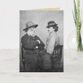 Carte Whitman & Peter Doyle (Devant)