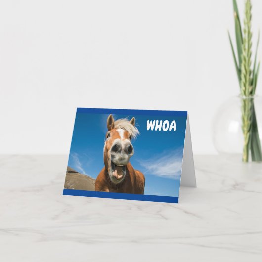 CARTE WHOA HOW CAN YOU BE TURNING **50** CARD (Devant)